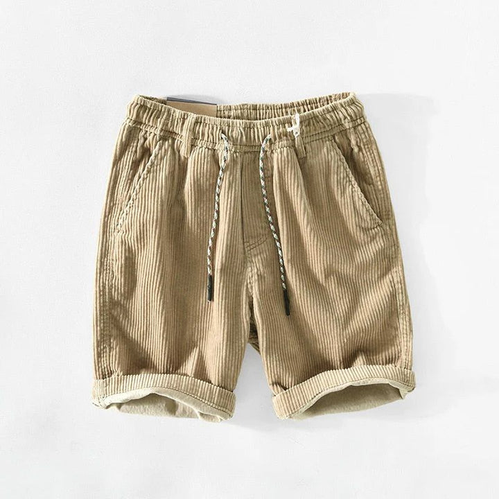 Elegantes shorts de algodón acanalado para un look fresco de verano - Rez