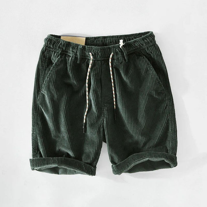 Elegantes shorts de algodón acanalado para un look fresco de verano - Rez