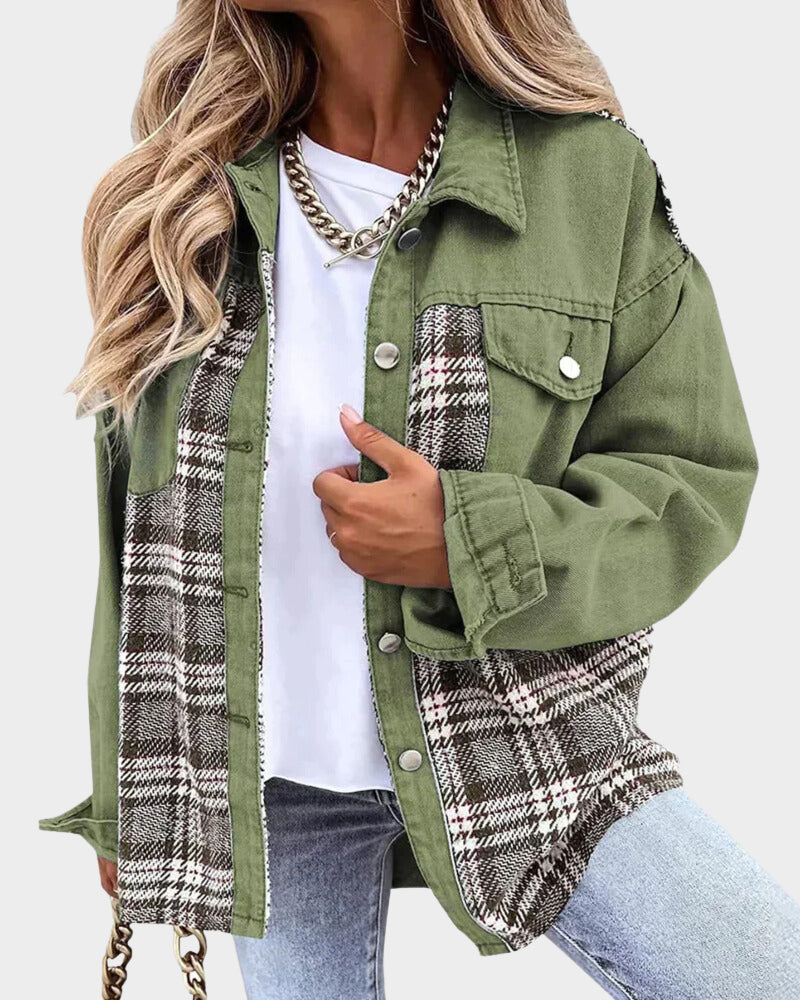 Lina - Elegante chaqueta vaquera para mujer este otoño