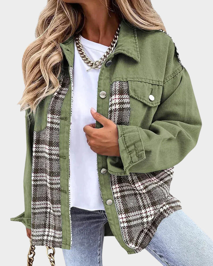Lina - Elegante chaqueta vaquera para mujer este otoño