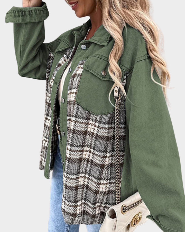 Lina - Elegante chaqueta vaquera para mujer este otoño