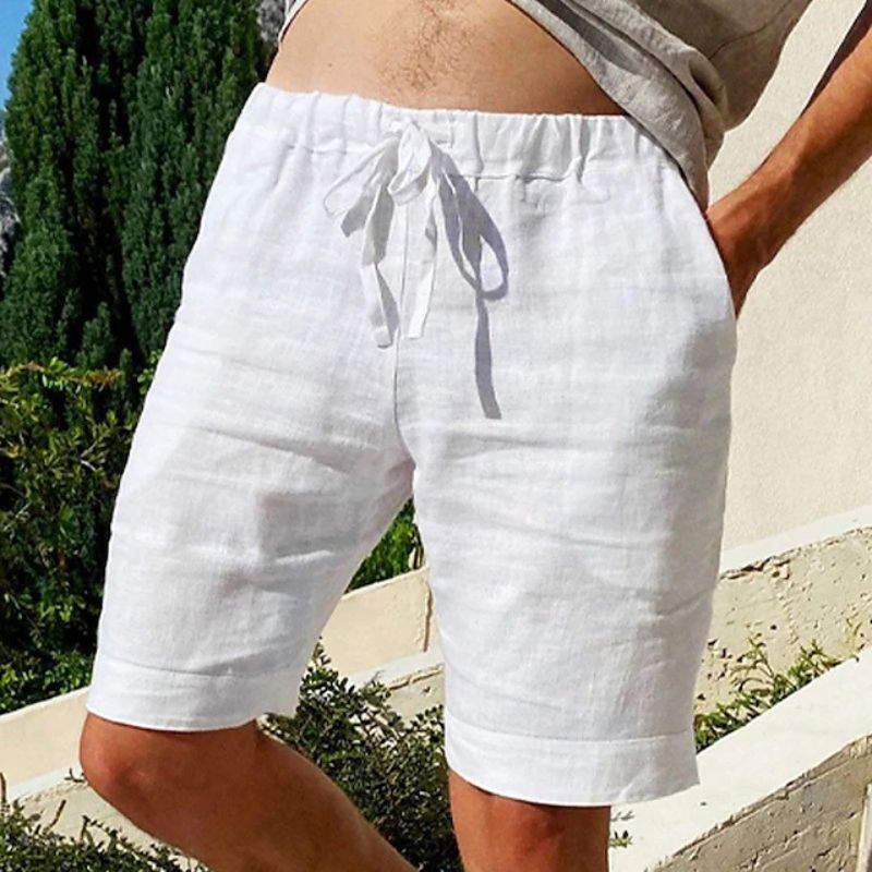 Elegantes pantalones de verano de lino para hombre - Pyke para mayor comodidad