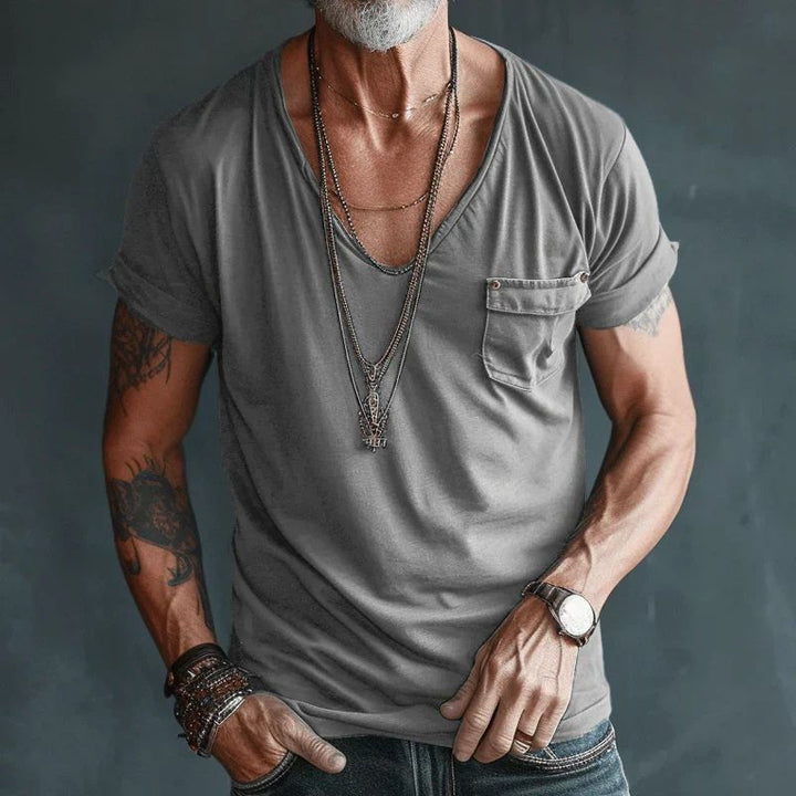 Camiseta de verano elegante y transpirable para hombre - Verno