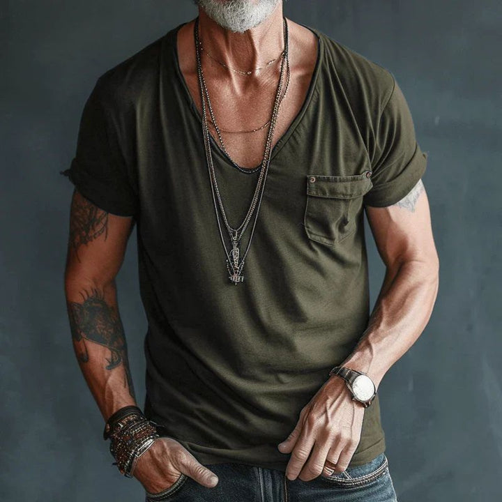 Camiseta de verano elegante y transpirable para hombre - Verno