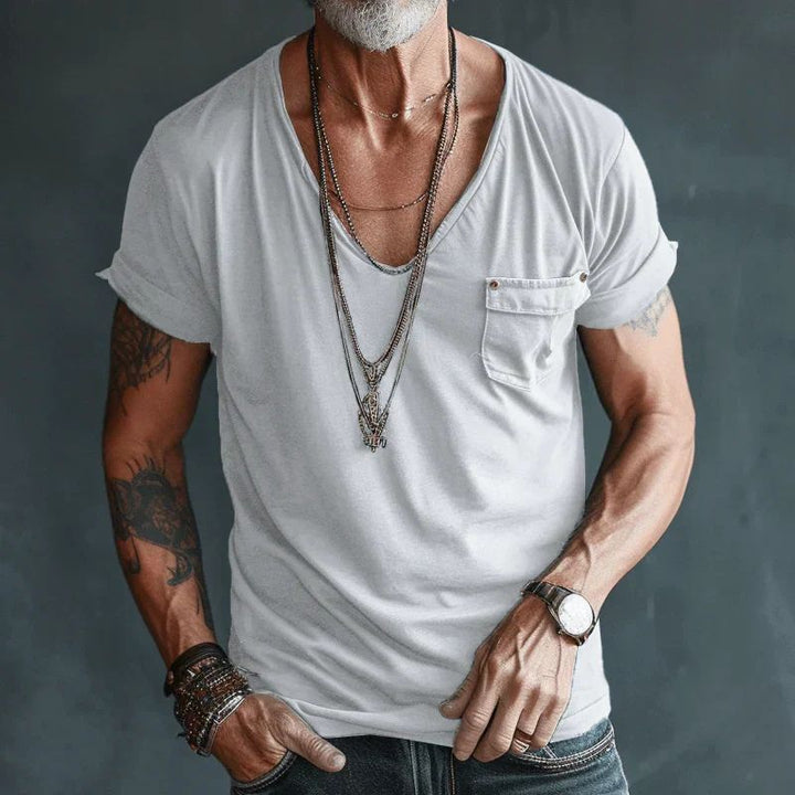 Camiseta de verano elegante y transpirable para hombre - Verno