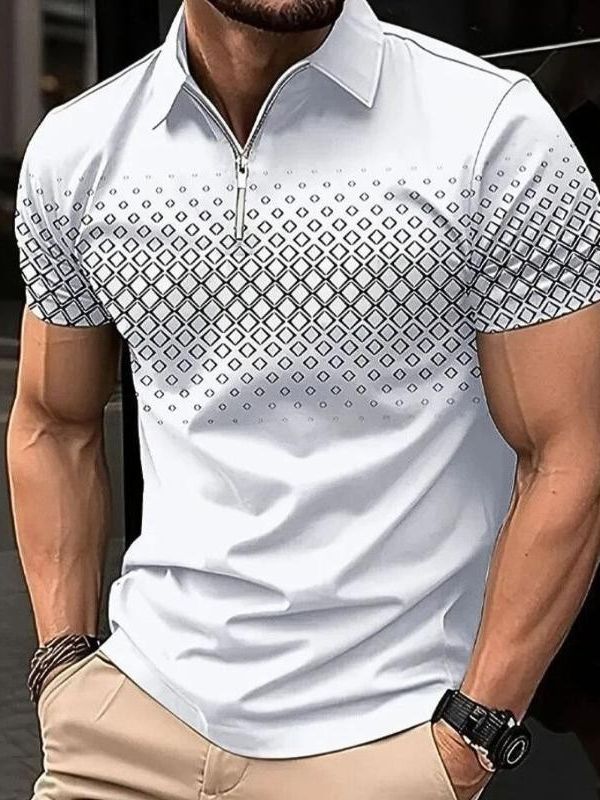 Polo de verano elegante para hombre - Tinte visón