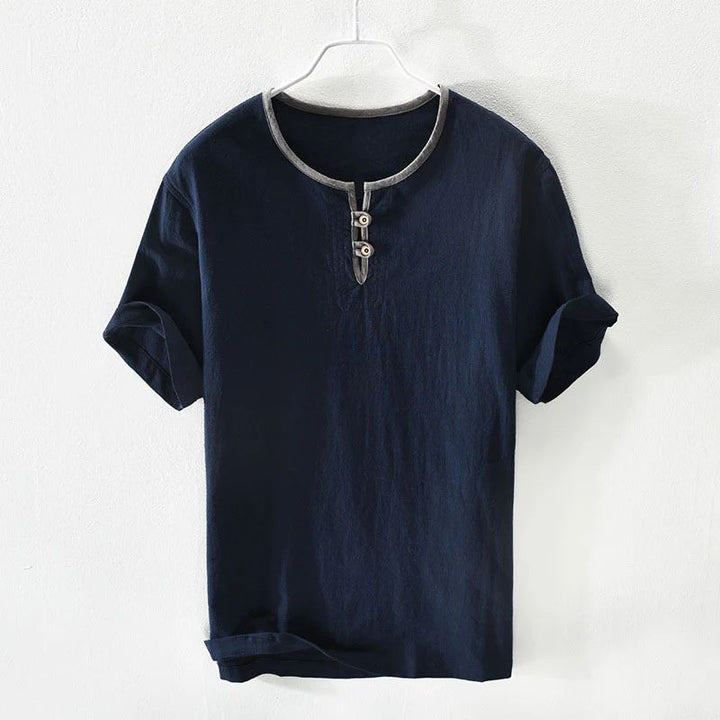 Camisa de verano de lino aireado para hombre - Hajo
