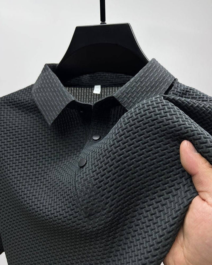 Elegante de lujo de malla de seda camisa de moda de verano - Morris