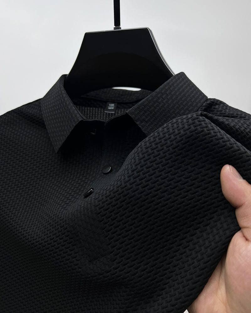 Elegante de lujo de malla de seda camisa de moda de verano - Morris