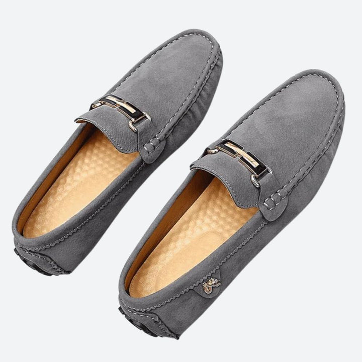 Elegante zapato de caballero de ante de lujo - Dorian