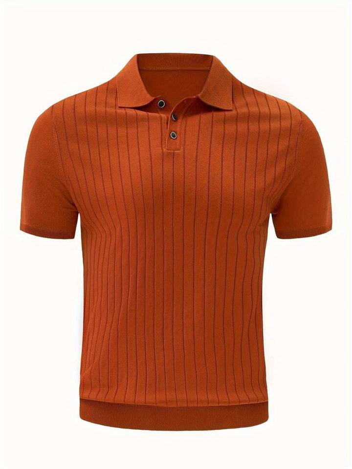 Elegante y cómodo: Polo de verano moderno para hombre - Krijn