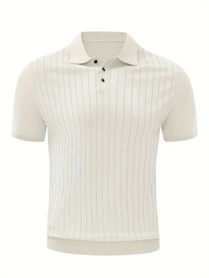 Elegante y cómodo: Polo de verano moderno para hombre - Krijn