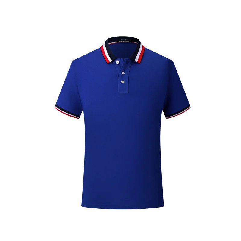 Elegante polo de verano con cuello a rayas - Jurn