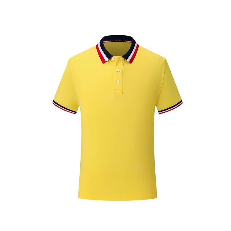 Elegante polo de verano con cuello a rayas - Jurn