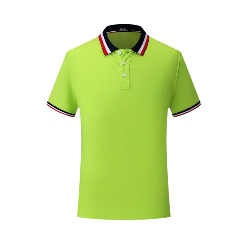 Elegante polo de verano con cuello a rayas - Jurn