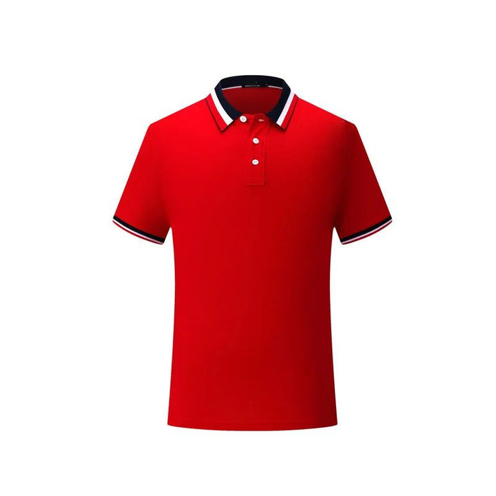 Elegante polo de verano con cuello a rayas - Jurn