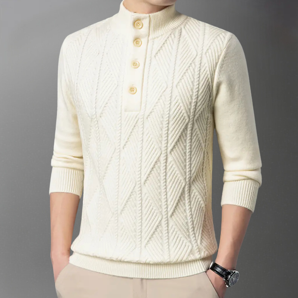 JAIR - Moderno jersey de punto para el hombre moderno