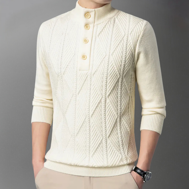 JAIR - Moderno jersey de punto para el hombre moderno