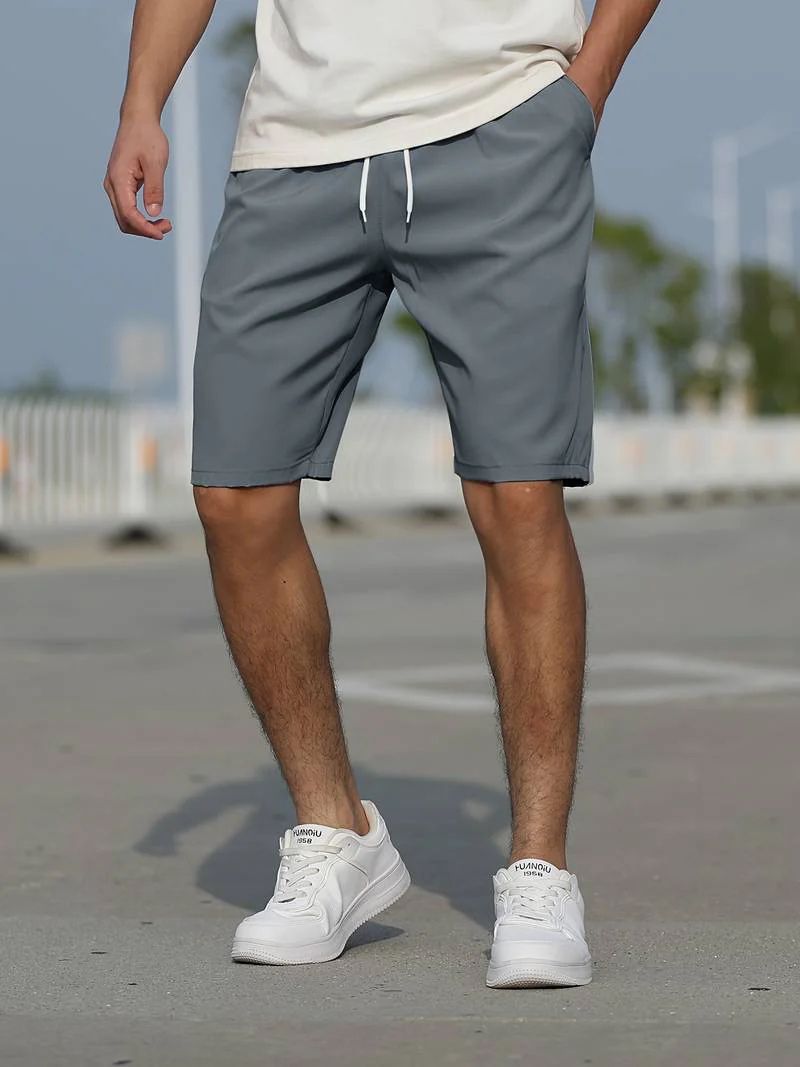 Pantalones cortos de verano aireados con cordón ajustable - Tijs