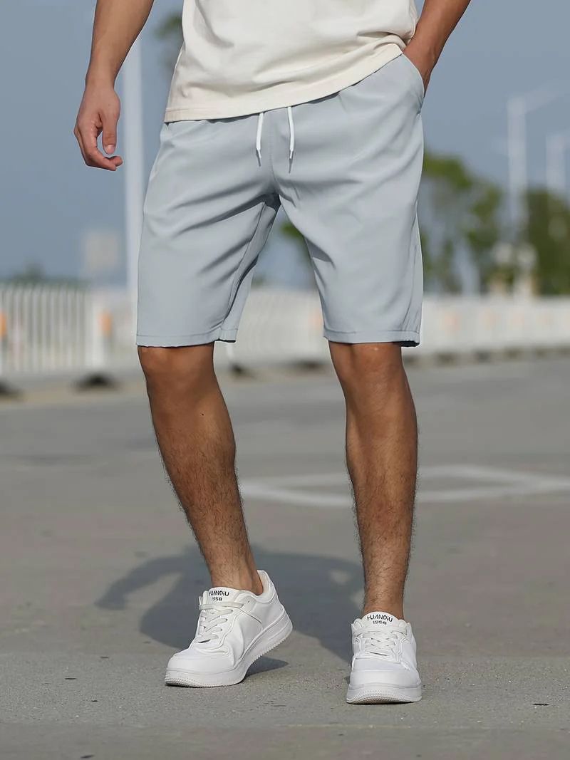 Pantalones cortos de verano aireados con cordón ajustable - Tijs