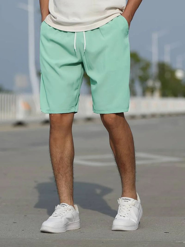 Pantalones cortos de verano aireados con cordón ajustable - Tijs