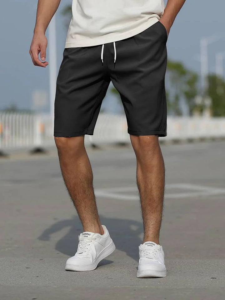 Pantalones cortos de verano aireados con cordón ajustable - Tijs