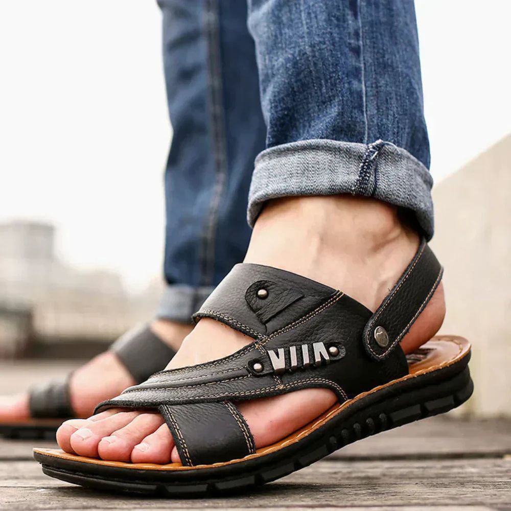 Elegantes sandalias de hombre para el verano - Rieno