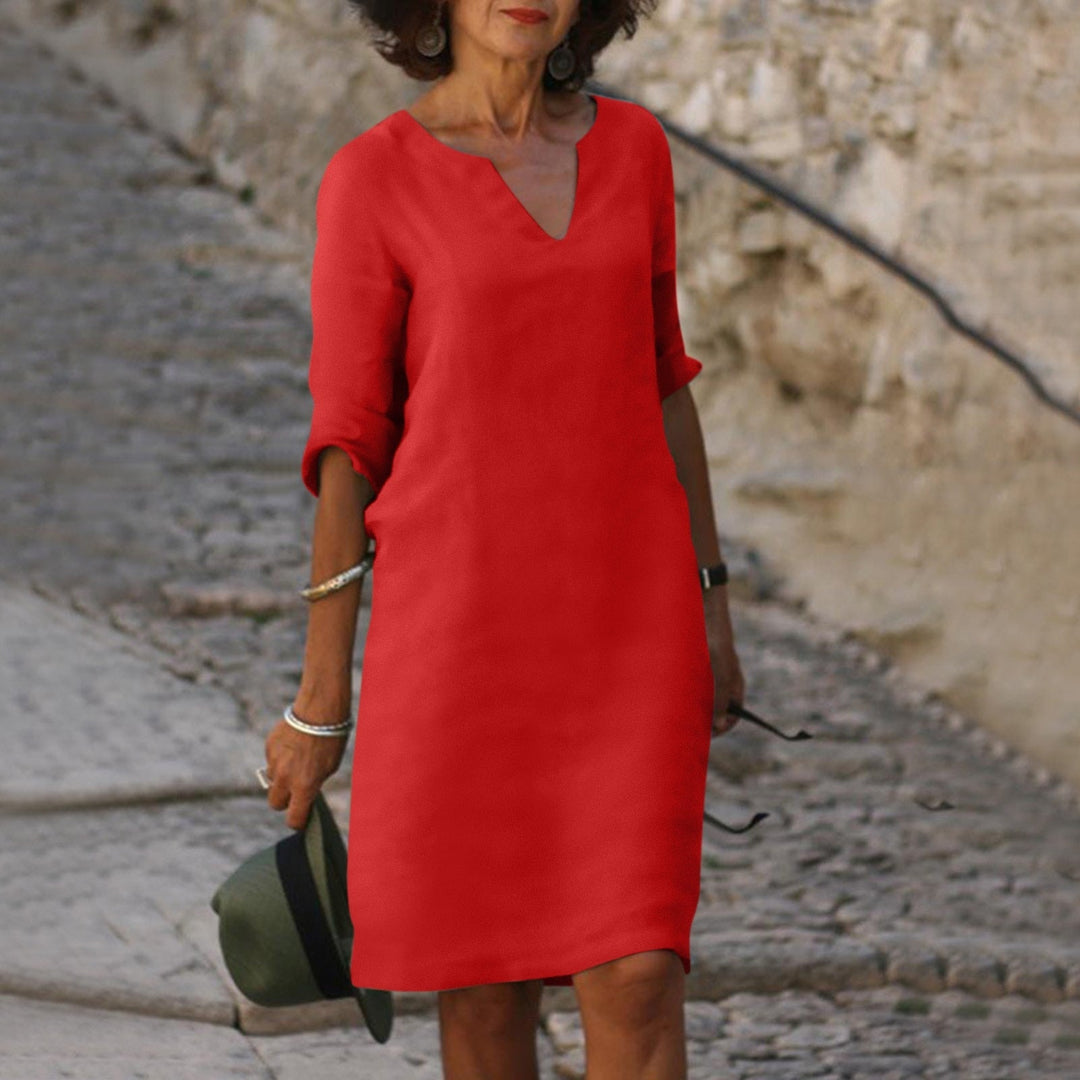 Chic Warm Weather Dress - Isabella