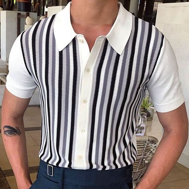 Polo de rayas con estilo para el verano - Lijon