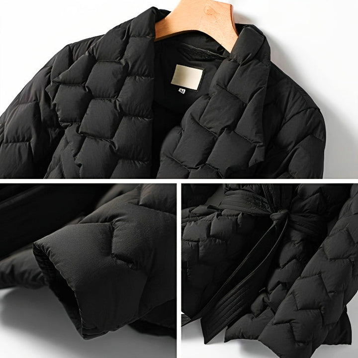 Elena™ - Chaqueta Piumino Elegance en Forro Polar
