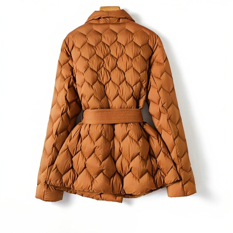 Elena™ - Chaqueta Piumino Elegance en Forro Polar