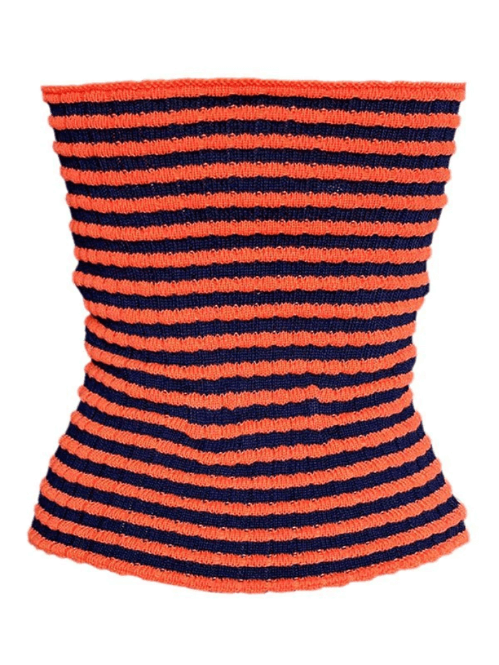 Fenna - Elegante top bandeau trenzado para mujer