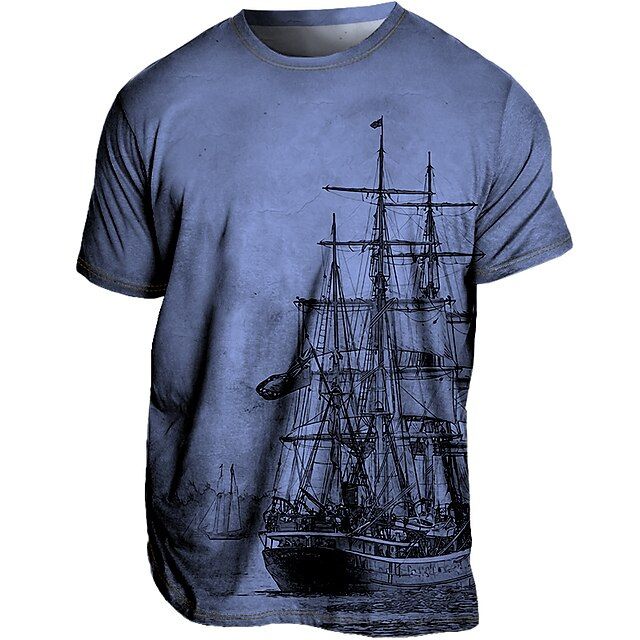 Camiseta de verano para hombre en tallas grandes - Loran