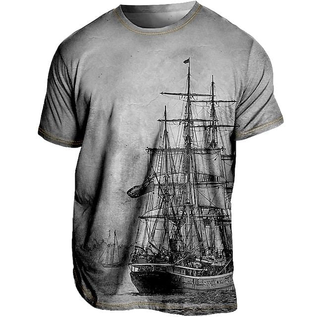 Camiseta de verano para hombre en tallas grandes - Loran