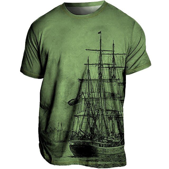 Camiseta de verano para hombre en tallas grandes - Loran