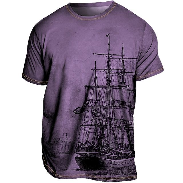 Camiseta de verano para hombre en tallas grandes - Loran