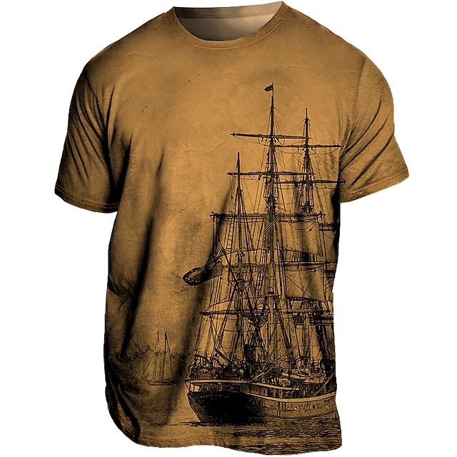 Camiseta de verano para hombre en tallas grandes - Loran