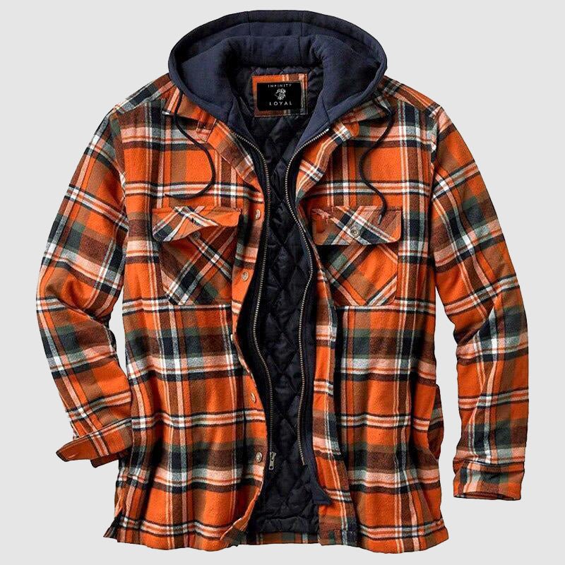 Andrés™ - Chaqueta de Leñador de Franela