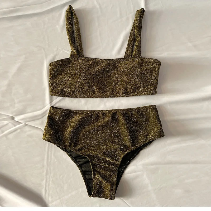 Adeline - ¡Set de bikini brillante para un verano resplandeciente!
