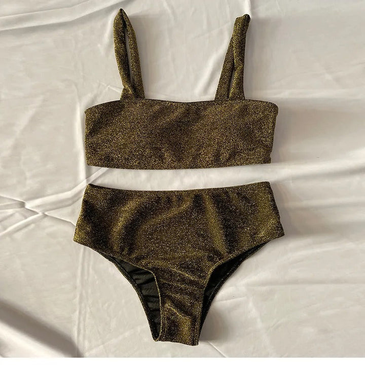Adeline - ¡Set de bikini brillante para un verano resplandeciente!