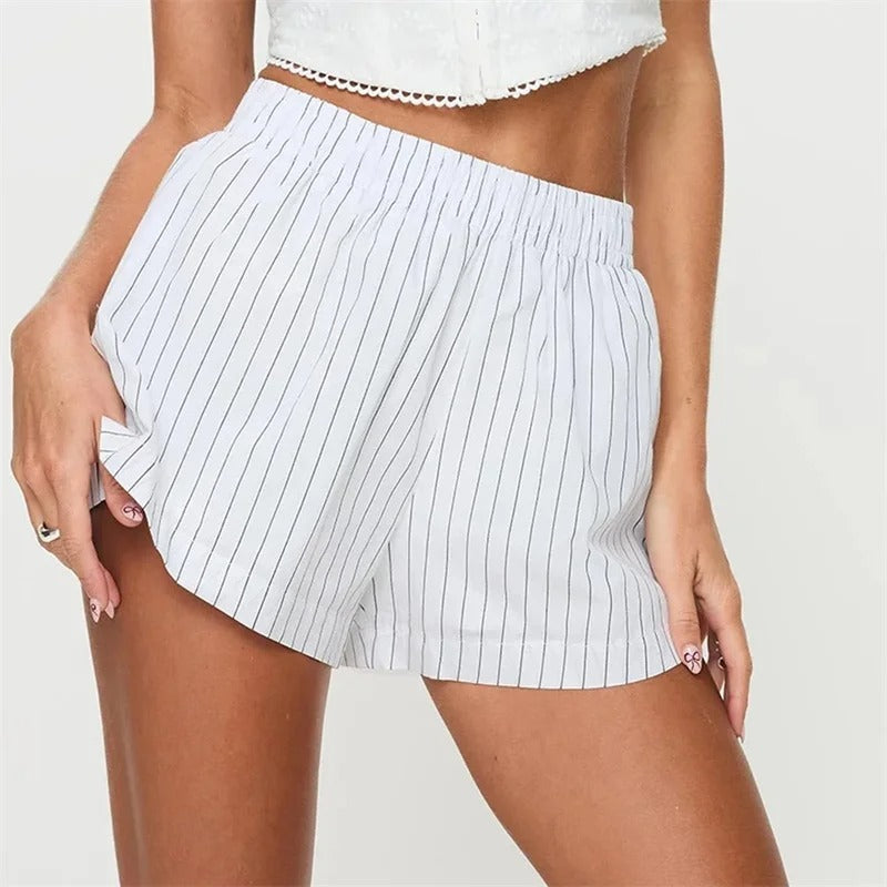 Mila - Elegantes y cómodos calzoncillos a rayas para mujer