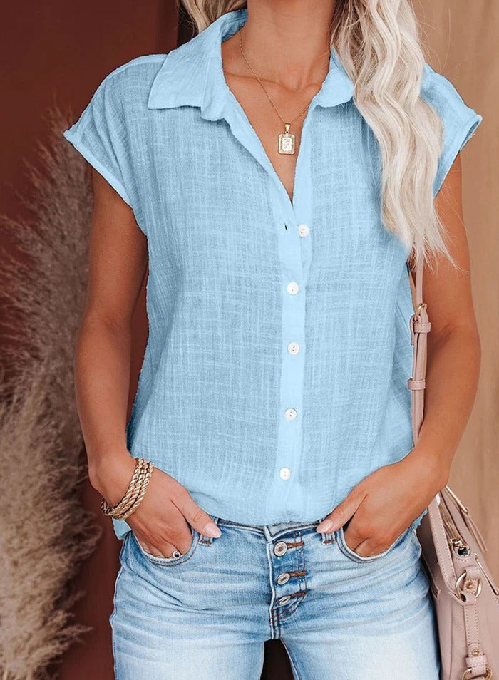 Ariela - Blusa de mujer elegante y cómoda para cualquier ocasión