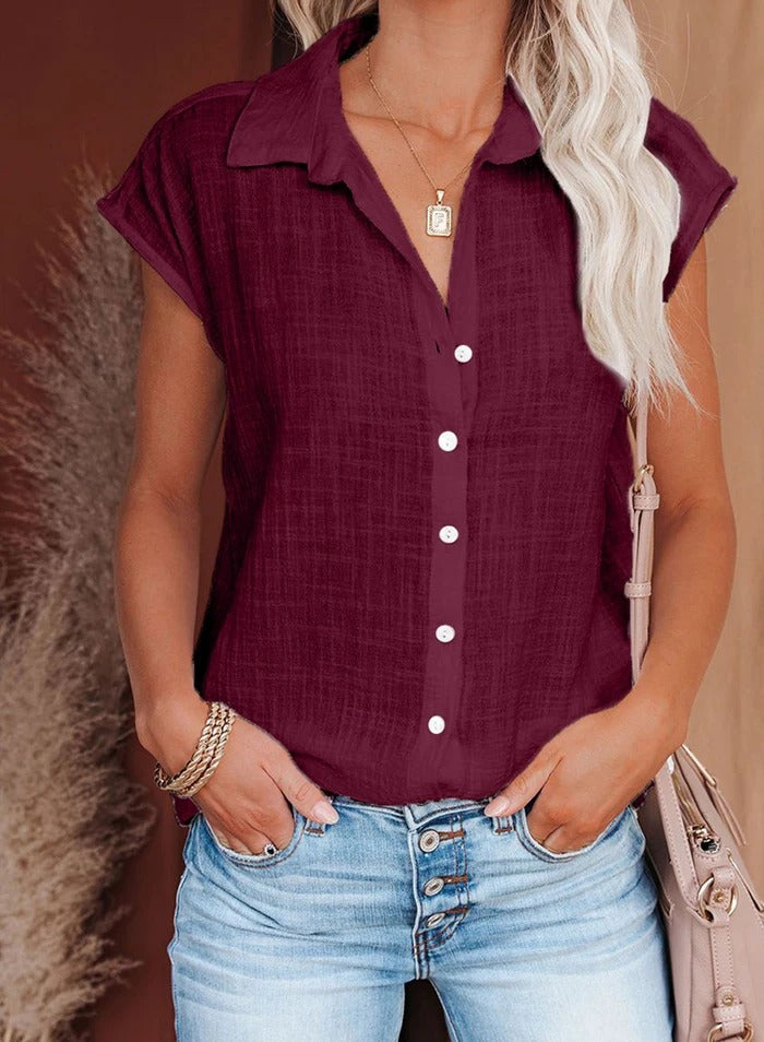 Ariela - Blusa de mujer elegante y cómoda para cualquier ocasión