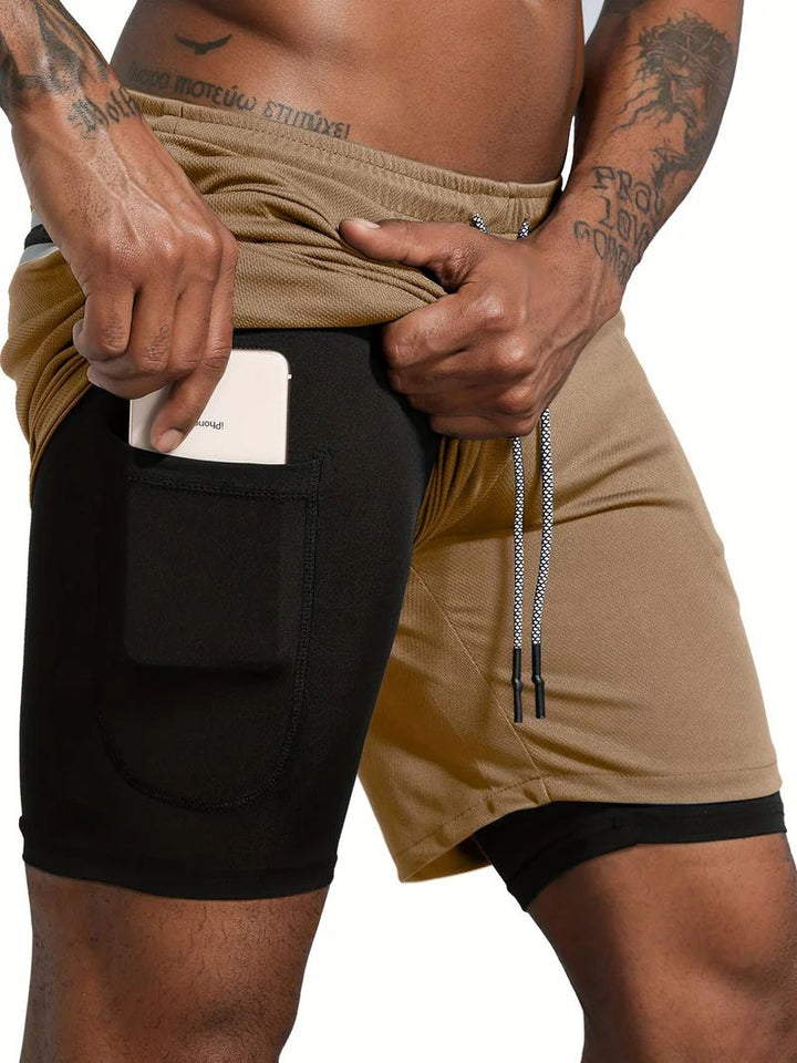 Pantalones cortos deportivos para hombre, elegantes y cómodos para el verano - Wilco