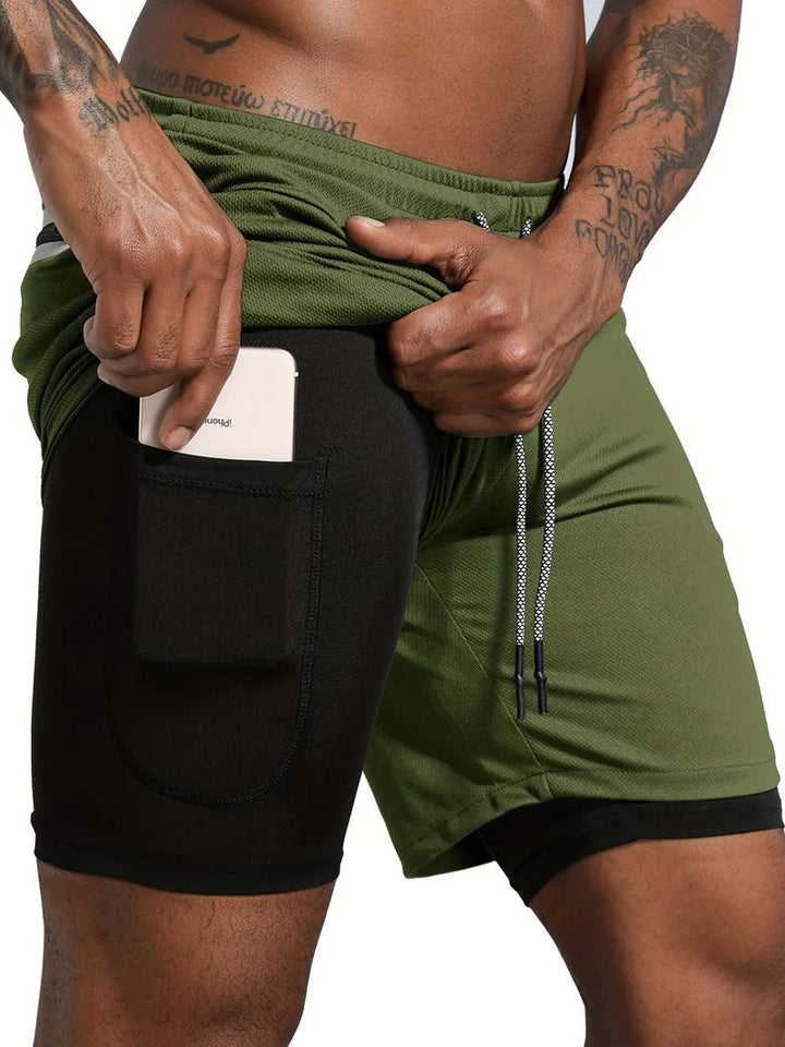 Pantalones cortos deportivos para hombre, elegantes y cómodos para el verano - Wilco