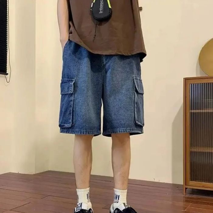 Elegantes pantalones cortos vaqueros de verano para hombre - Lammert