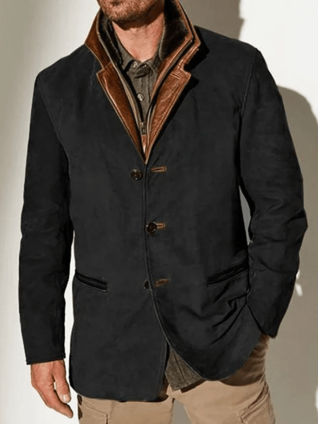 Renato™ - Chaqueta Vintage de Cuero