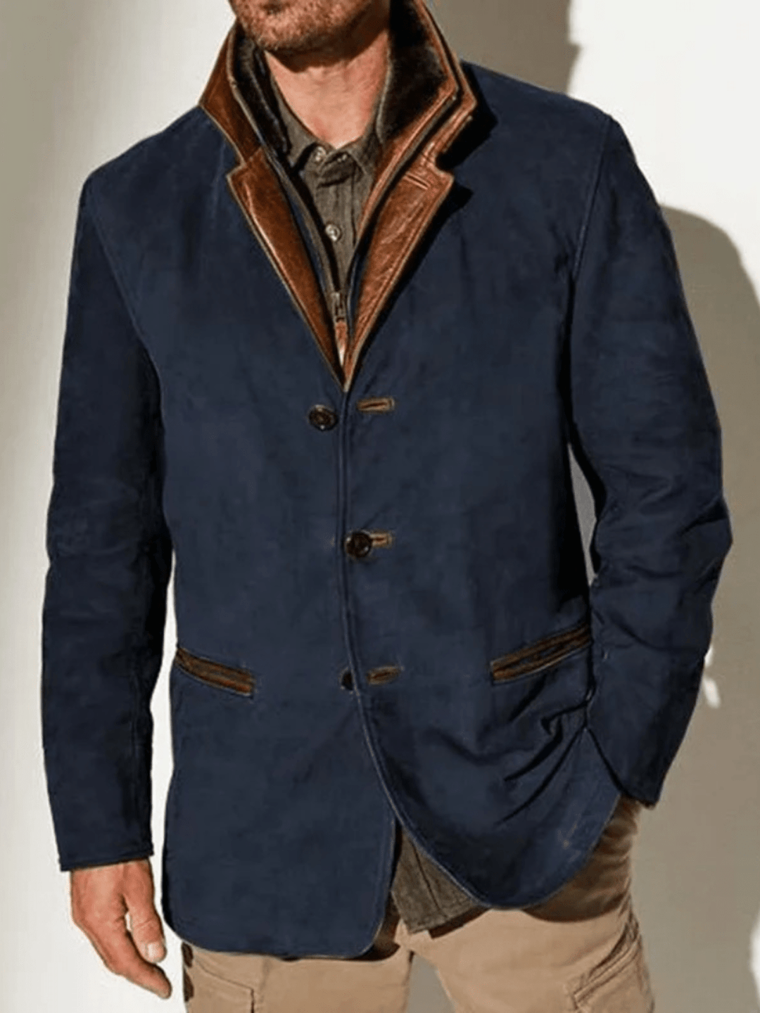 Renato™ - Chaqueta Vintage de Cuero