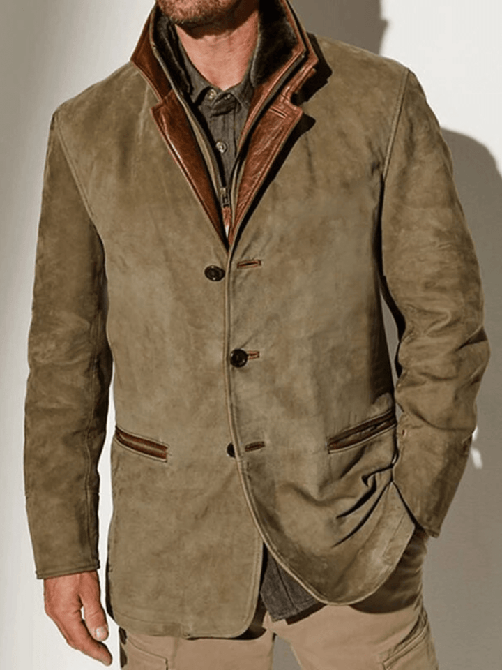 Renato™ - Chaqueta Vintage de Cuero