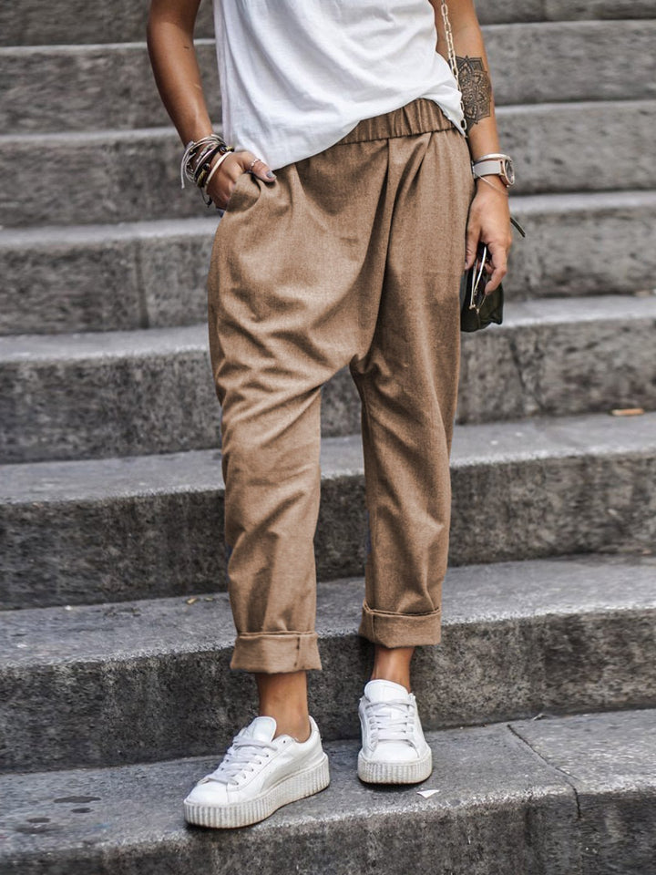 Zora - Elegantes y cómodos pantalones de lino para un estilo casual chic
